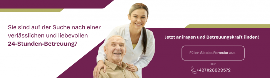 Jetzt anfragen und Betreuungskraft finden!